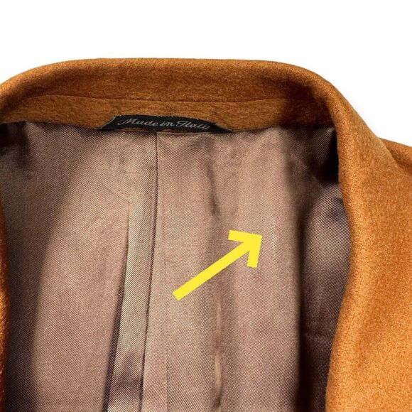 Gianfranco‎ Ferre Men Cashmere Wool Blend Jacket Blazer Italian 42L US 32L - Picture 14 of 14